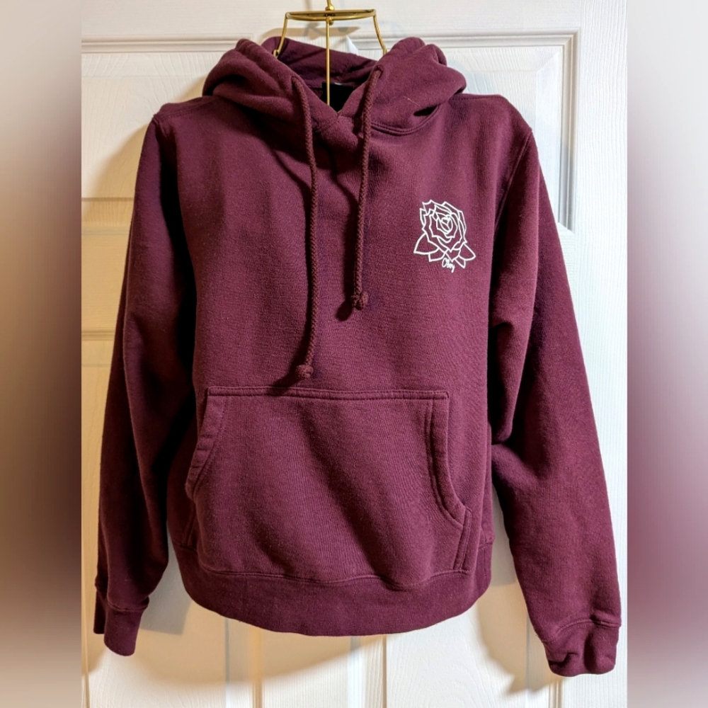 Small Obey Rose Pullover Hoodie